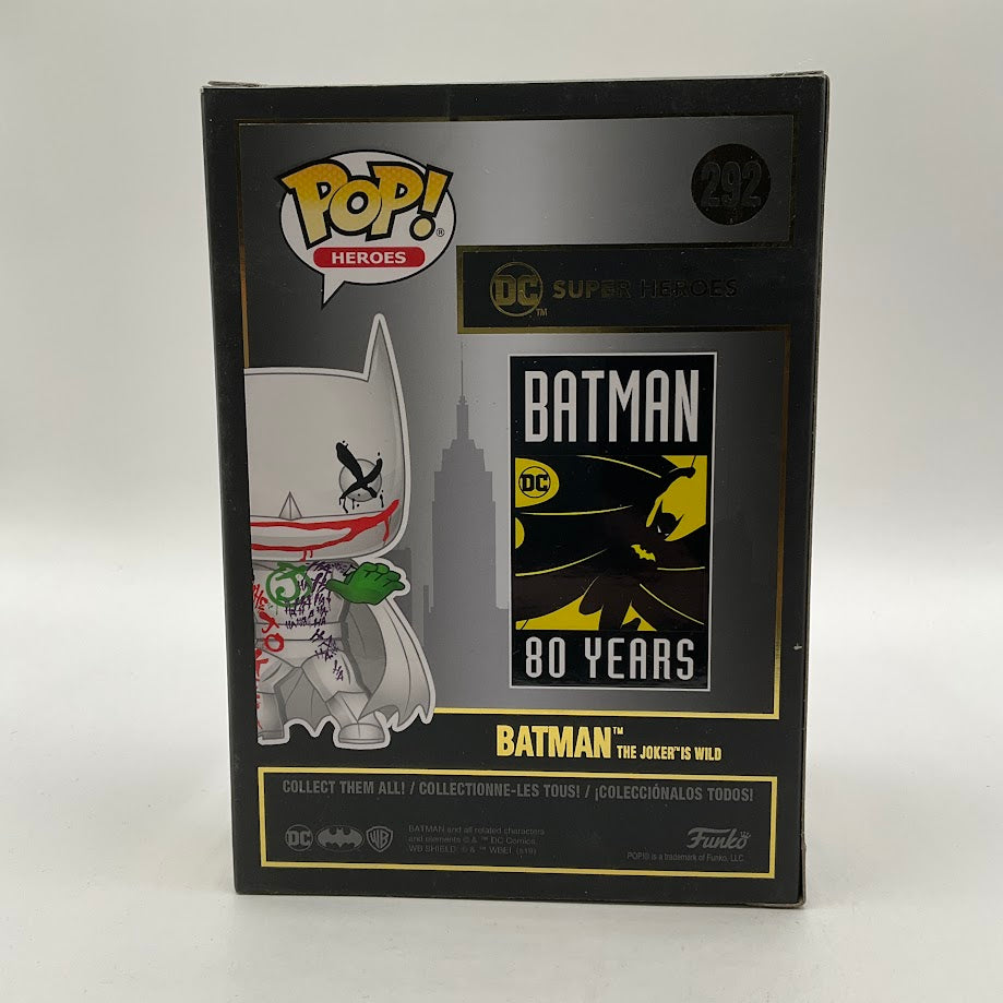 Batman The Joker is Wild Funko Pop! Batman #292 Entertainment Earth - Collector Store LLC