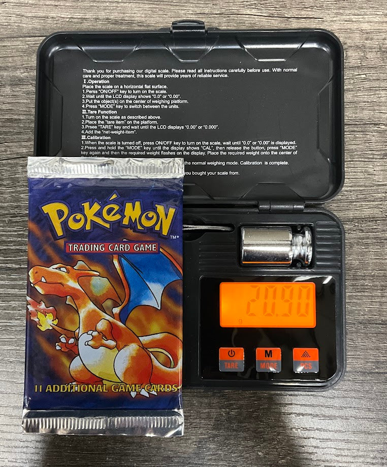 Pokemon Base Set Unlimited Charizard Booster Pack 20.90G *READ DESCRIPTION*