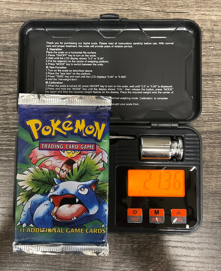 Pokemon Base Set Unlimited Venusaur Booster Pack 21.36g *READ DESCRIPTION*