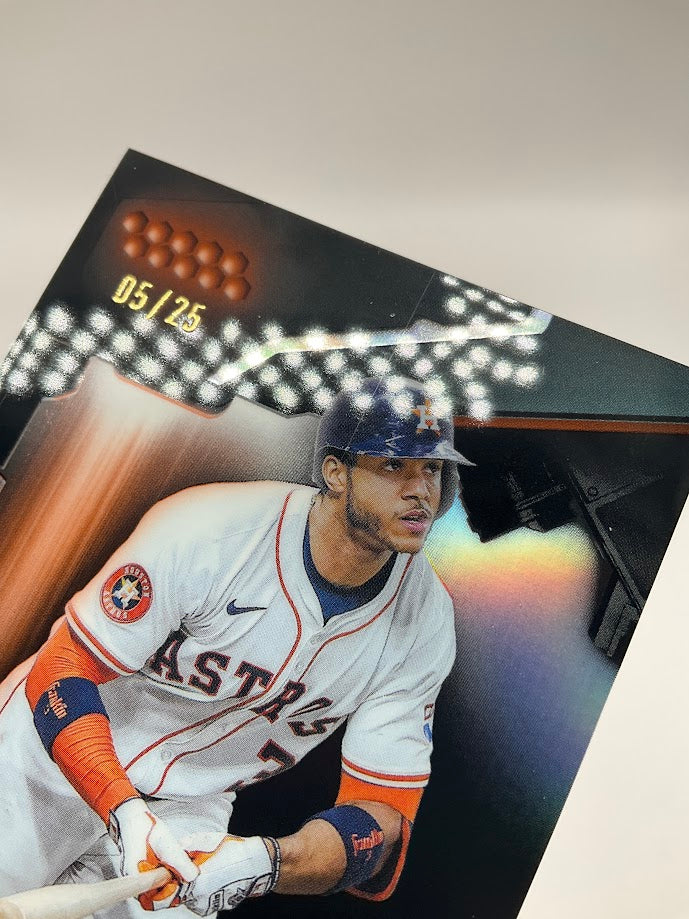 Jeremy Pena 2026 Topps Chrome Black Orange Refractor 05/25 #36