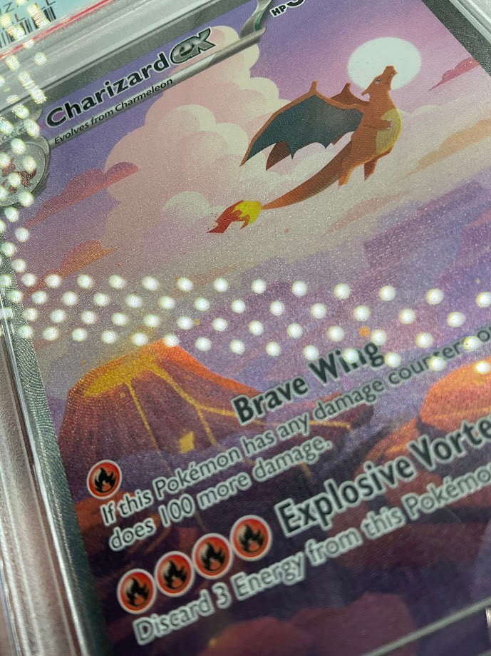 Charizard ex Pokemon 151 Special Illustration Rare #199 PSA 10