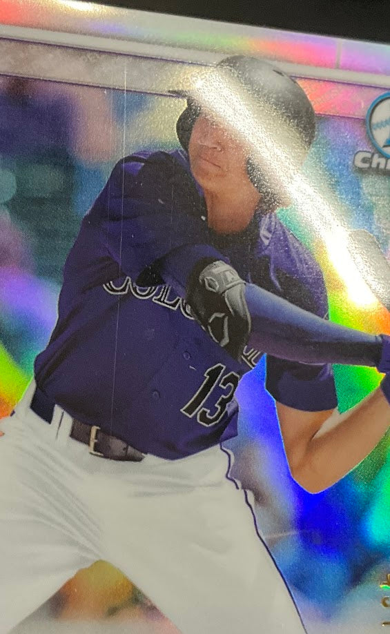 Zac Veen 2020 Bowman Chrome Prospects Refractor Auto 497/499 #CDA-ZV