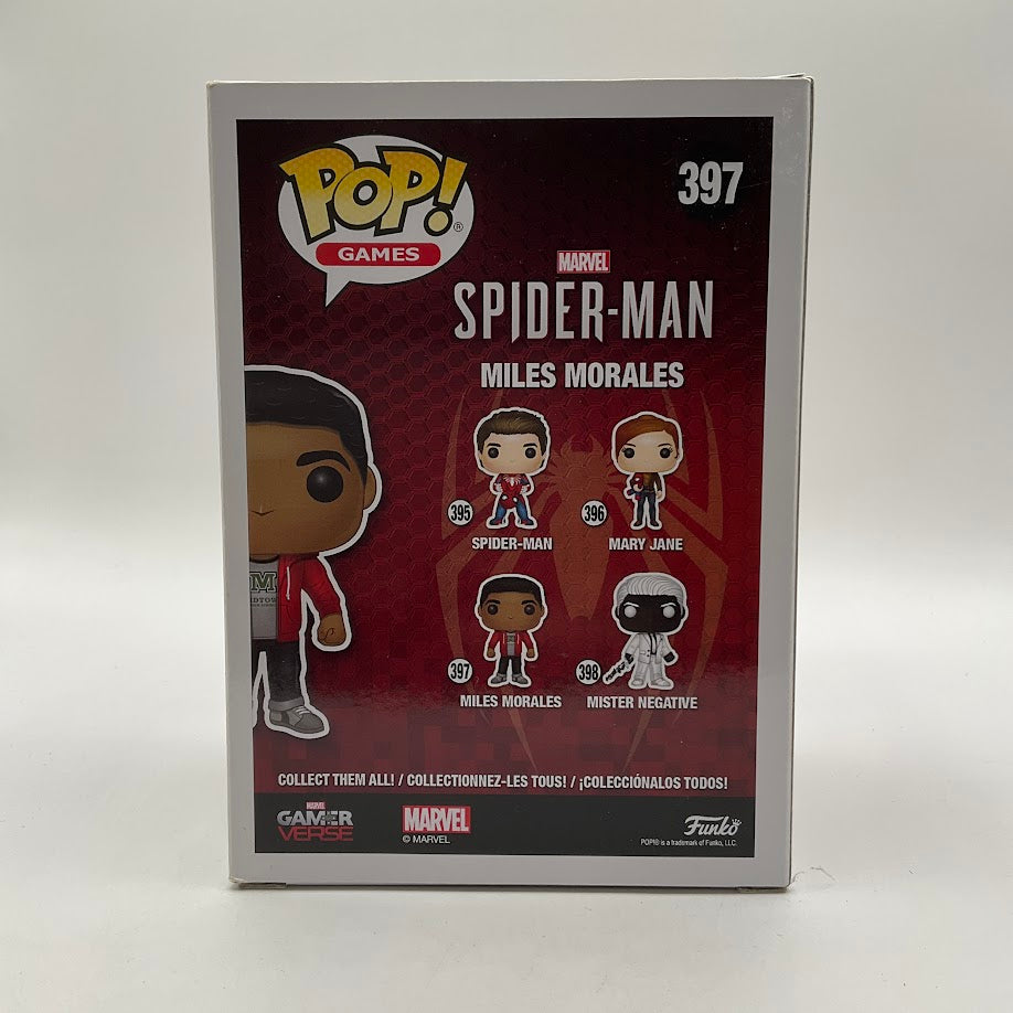 Miles Morales Funko Pop! Spider-Man #397 - Collector Store LLC
