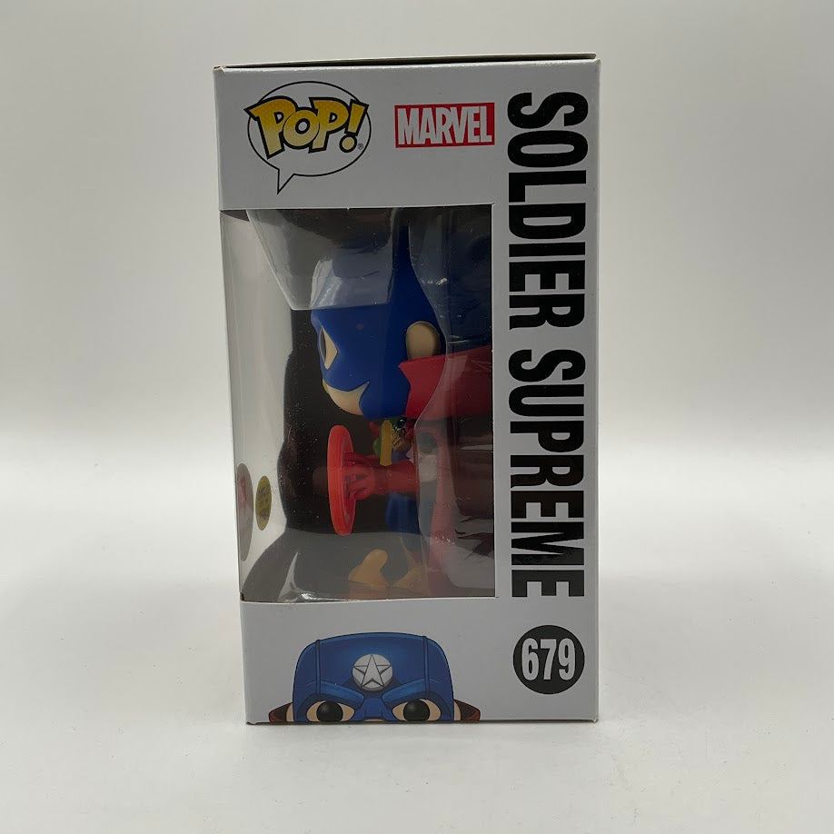 Solider Supreme Funko Pop! Infinity Warps #679 GITD Walgreens - Collector Store LLC