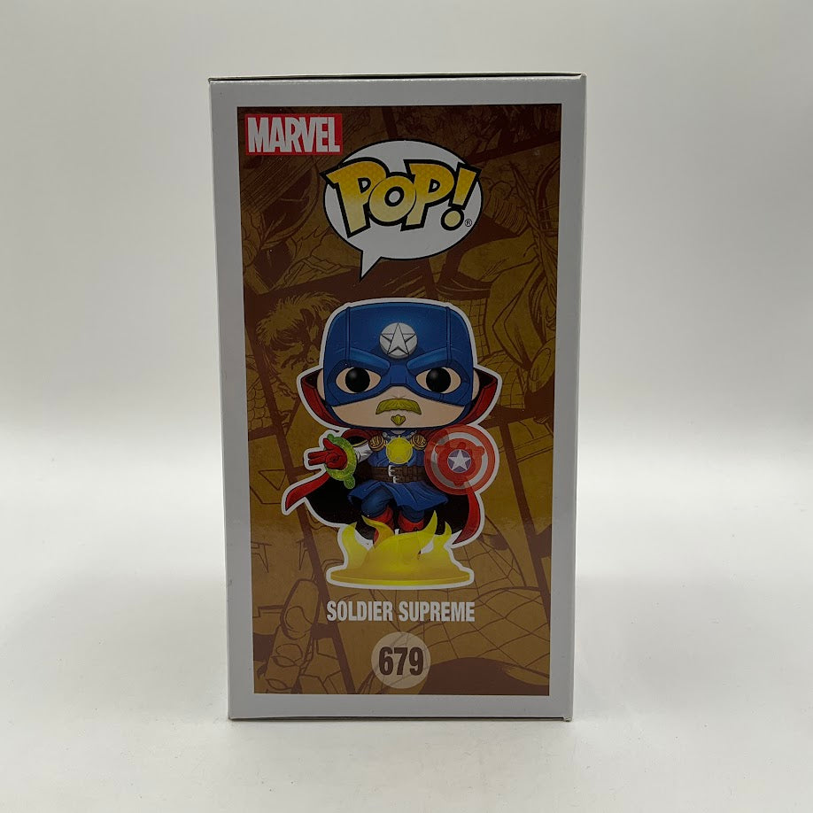 Solider Supreme Funko Pop! Infinity Warps #679 GITD Walgreens - Collector Store LLC