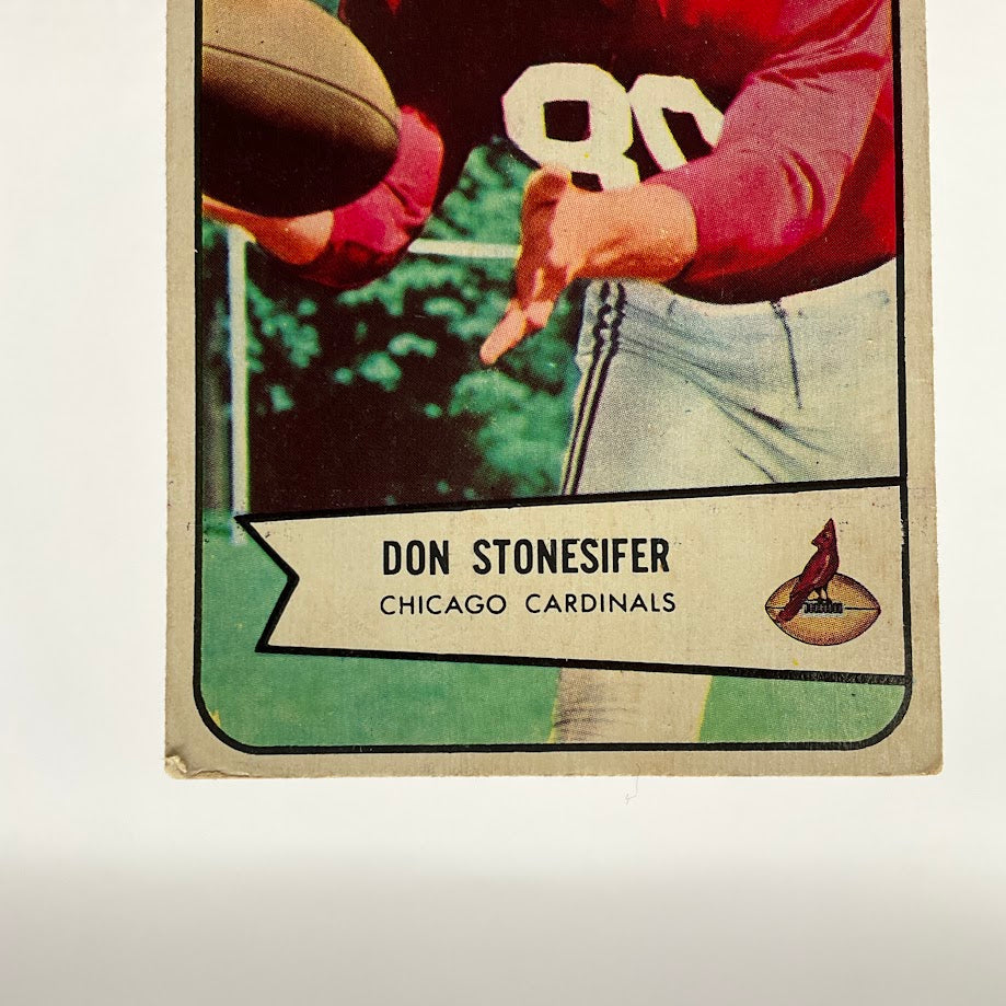 Don Stonesifer 1954 Bowman #48 Chicago Cardinals EX - Collector Store LLC