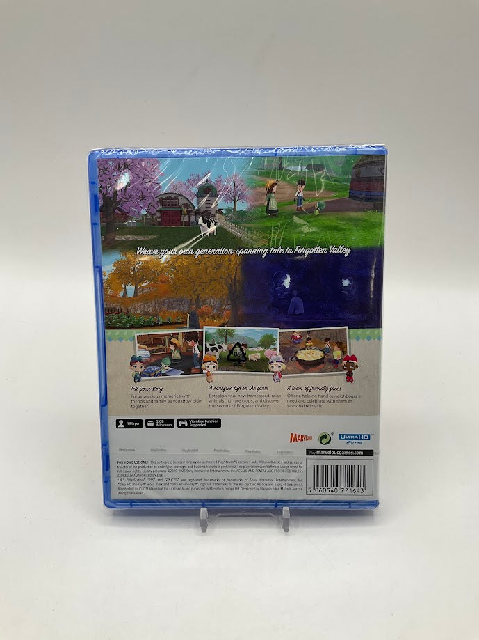 Story Of Seasons: A Wonderful Life PAL Playstation 5 Sealed