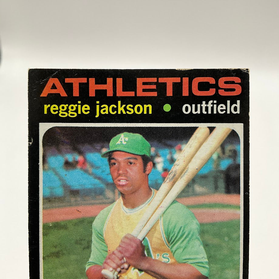 Reggie Jackson 1971 Topps #20 Oakland Athletics VG #3 - Collector Store LLC