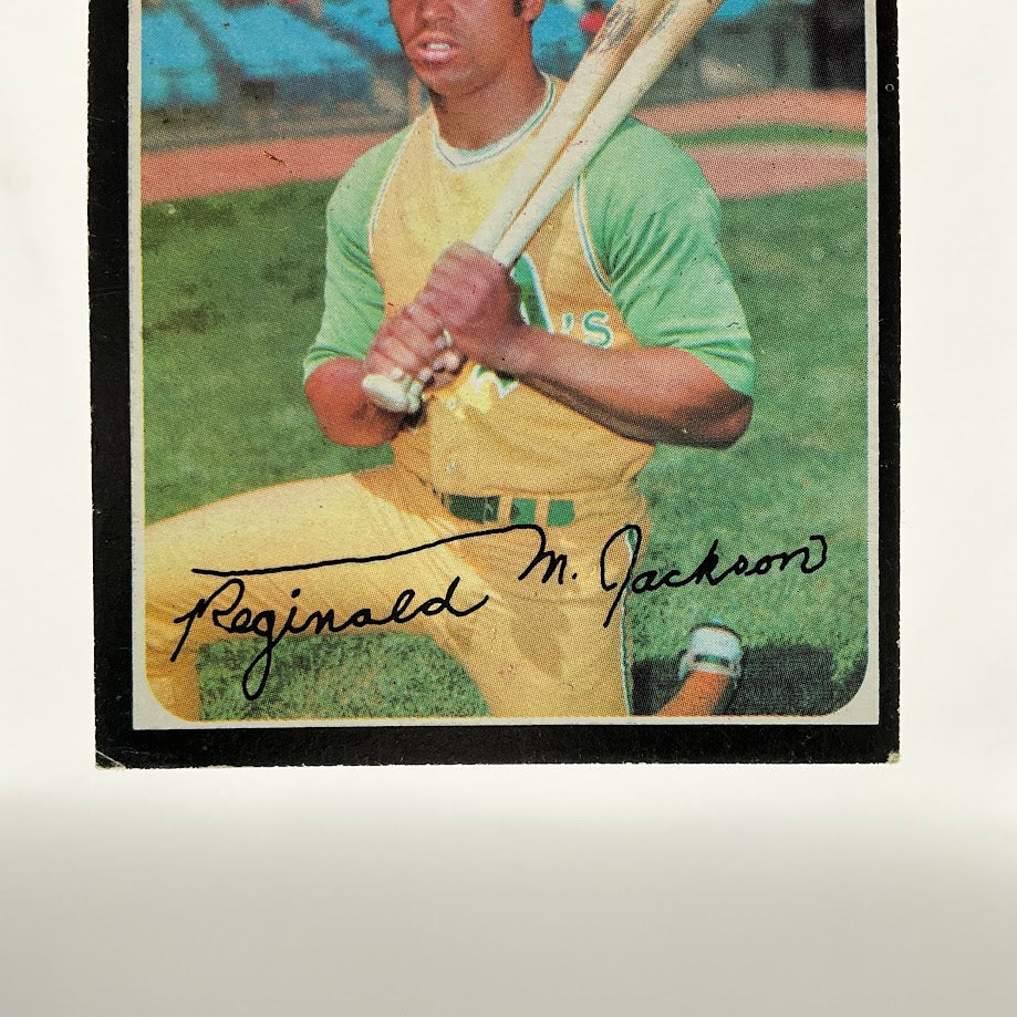 Reggie Jackson 1971 Topps #20 Oakland Athletics VG #3 - Collector Store LLC