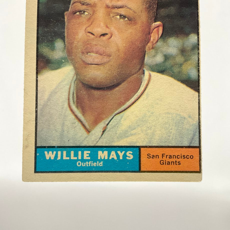 Willie Mays 1961 Topps #150 San Francisco Giants GD - Collector Store LLC