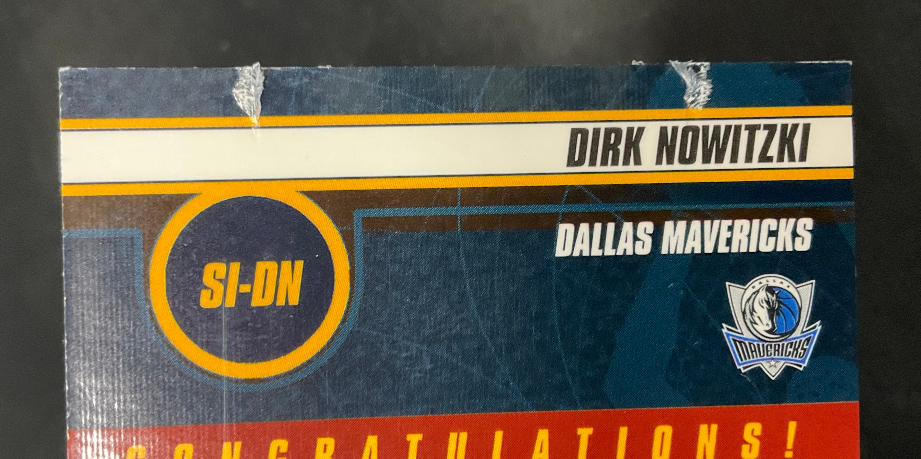 Dirk Nowitzki 2002 Topps Chrome Shorts Illustrated Swatch #SI-DN - Collector Store LLC