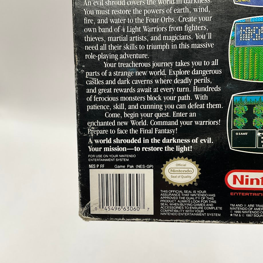 Final Fantasy NES CIB