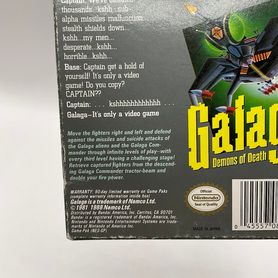 Galaga: Demons of Death NES
