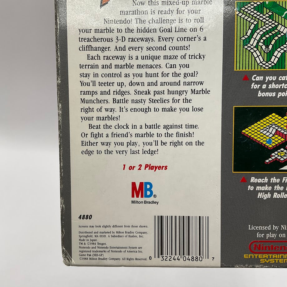 Marble Madness NES Used