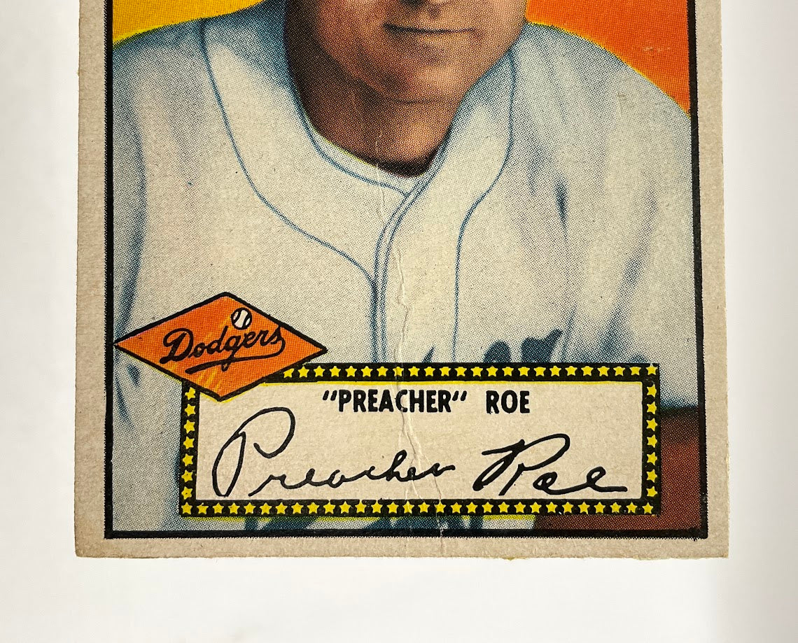 Preacher Roe 1952 Topps #66 Brooklyn Dodgers PR - Collector Store LLC