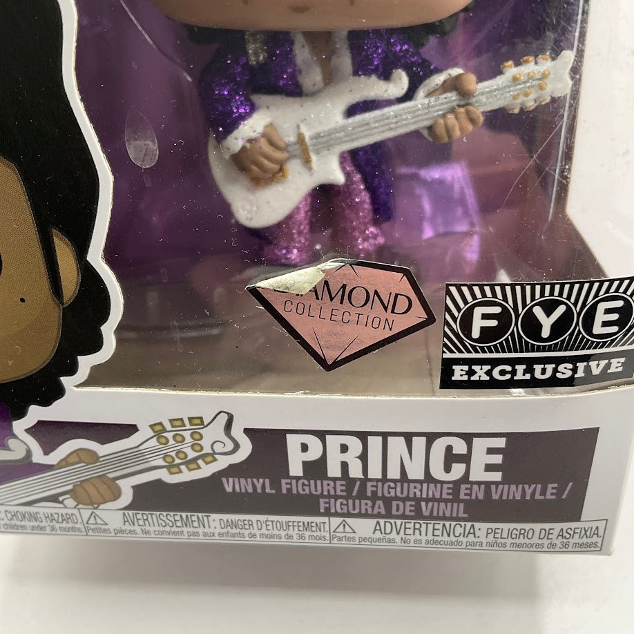 Prince Funko Pop! Rocks #79 Diamond Collection FYE Exclusive