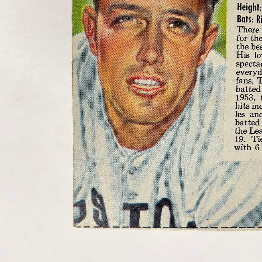 Jim Piersall 1954 Red Man #11 Boston Red Sox EX