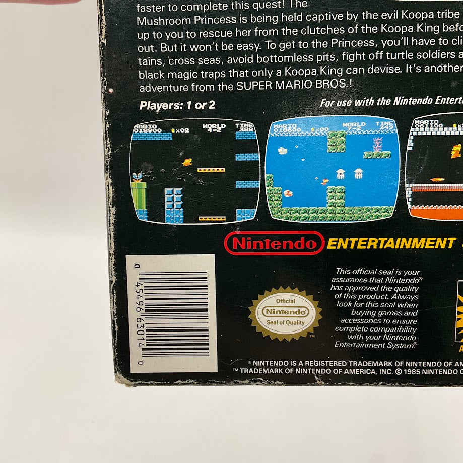 Super Mario Bros NES CIB