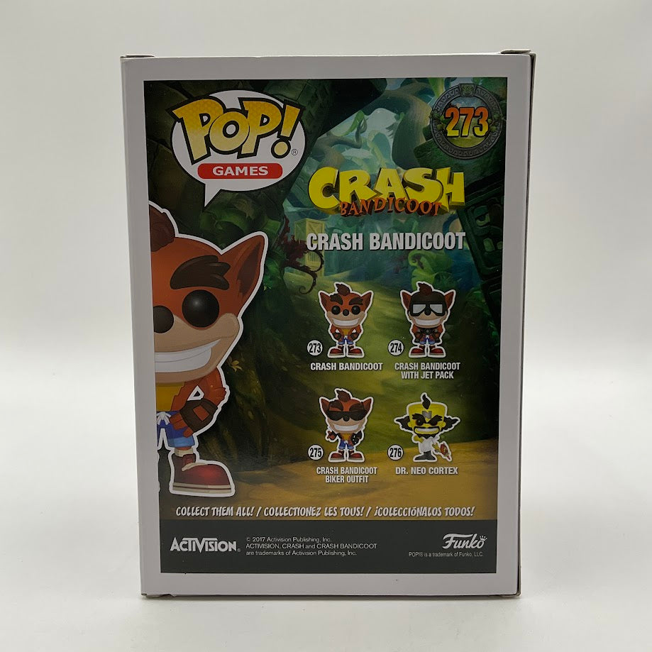 Crash Bandicoot Funko Pop! Video Games #273 Chase Limited Edition - Collector Store LLC