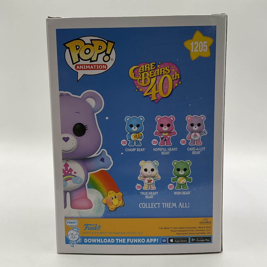 Care-A-Lot Bear Funko Pop! Care Bears 40th #1205 Chase Limited Edition - Collector Store LLC