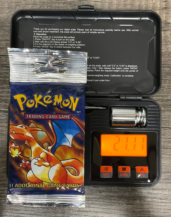 Pokemon Base Set Charizard Booster Pack 21.11g