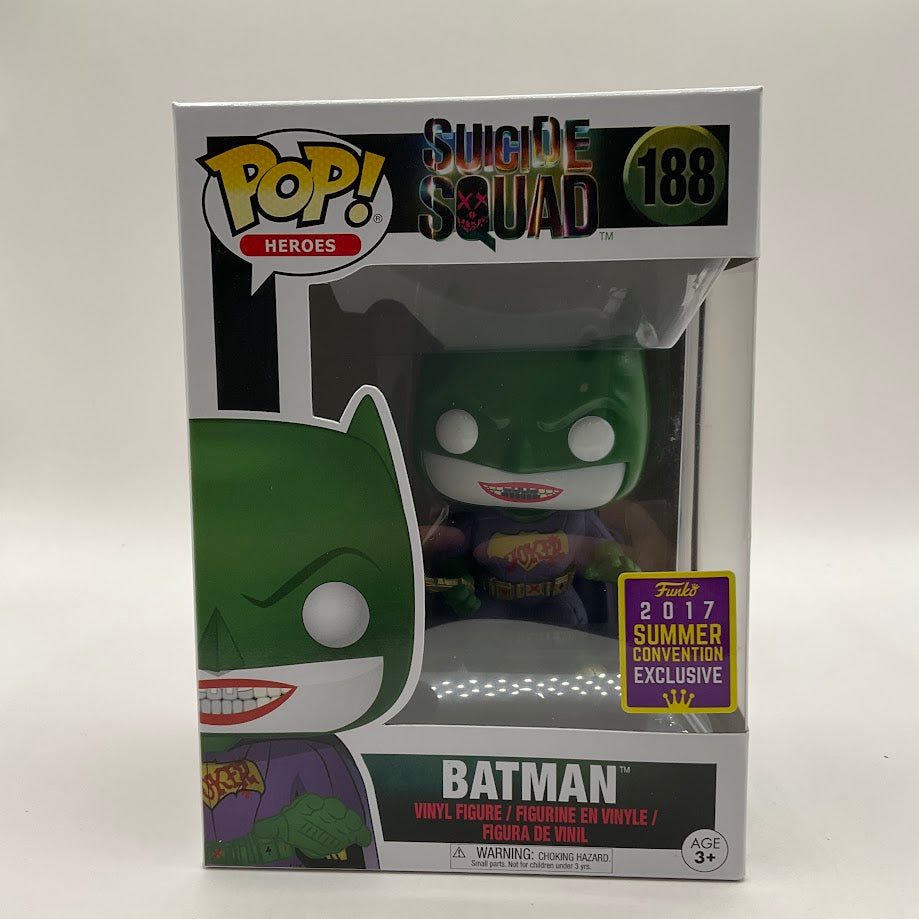 Batman Funko Pop! Suicide Squad #188 2017 Summer Convention - Collector Store LLC