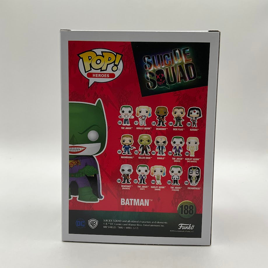 Batman Funko Pop! Suicide Squad #188 2017 Summer Convention - Collector Store LLC