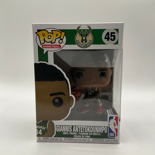 Giannis Antetokounmpo (Green) Funko Pop! Milwaukee Bucks #45 - Collector Store LLC