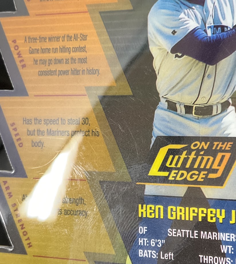Ken Griffey Jr. 1999 Topps HD On the Cutting Edge Die-Cut #CE10