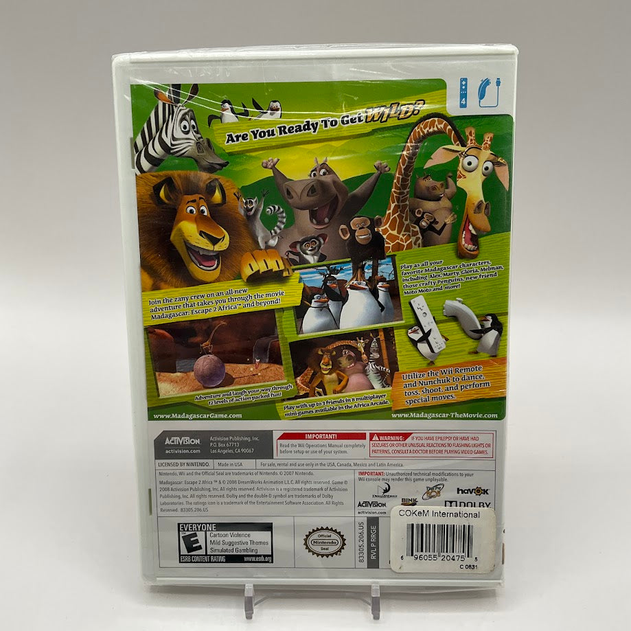 Madagascar Escape 2 Africa Wii