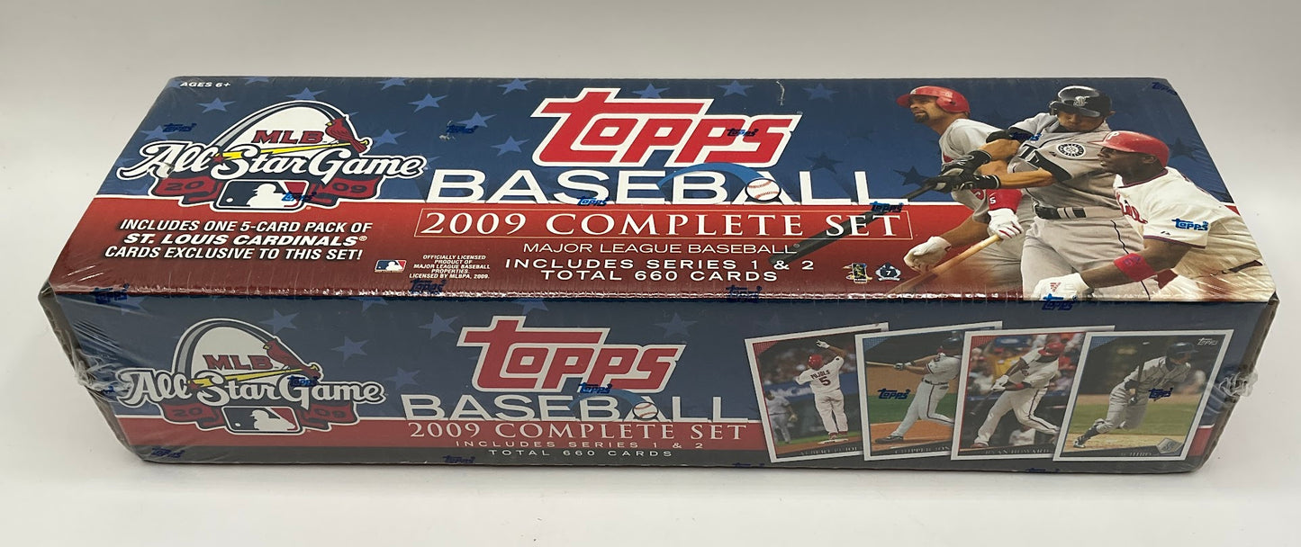2009 Topps Baseball Series 1 & 2 Factory Set - Collector Store LLC