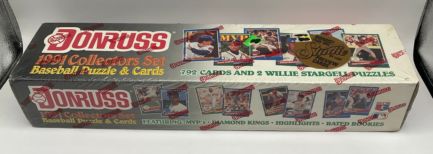 1991 Donruss Baseball Collector's Factory Set
