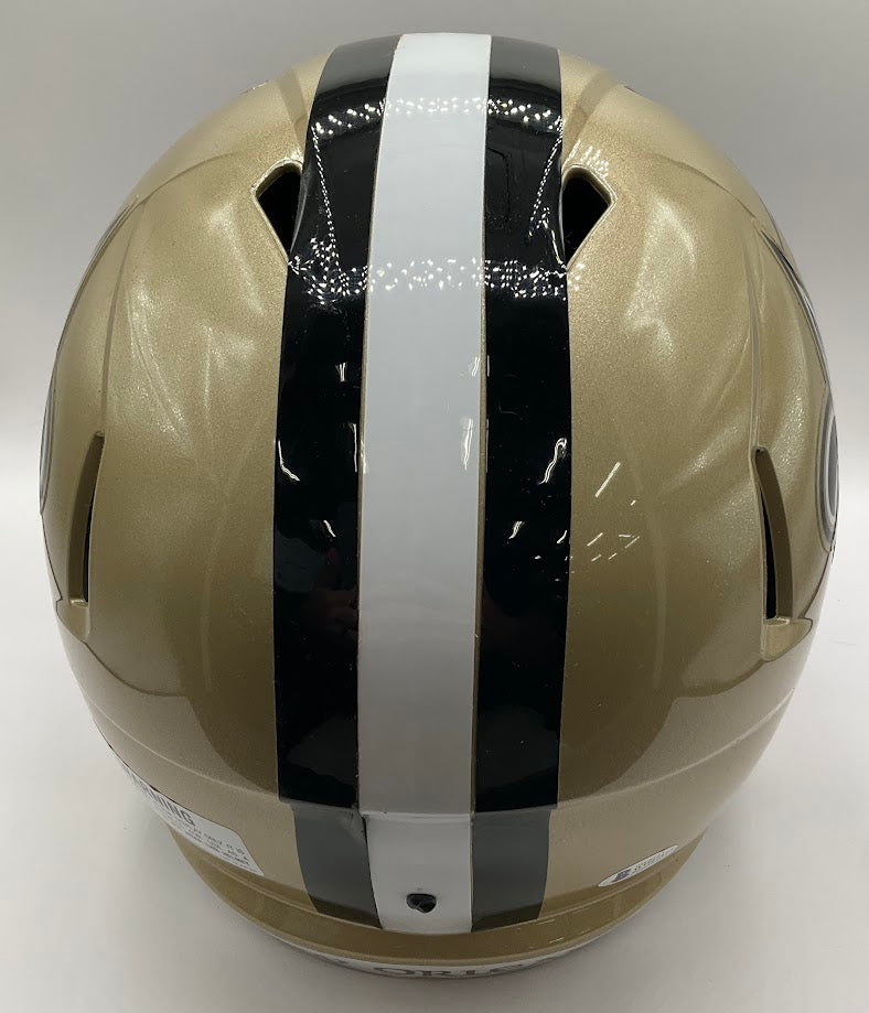 Alvin Kamara Signed New Orleans Saints Helmet - Collector Store LLC