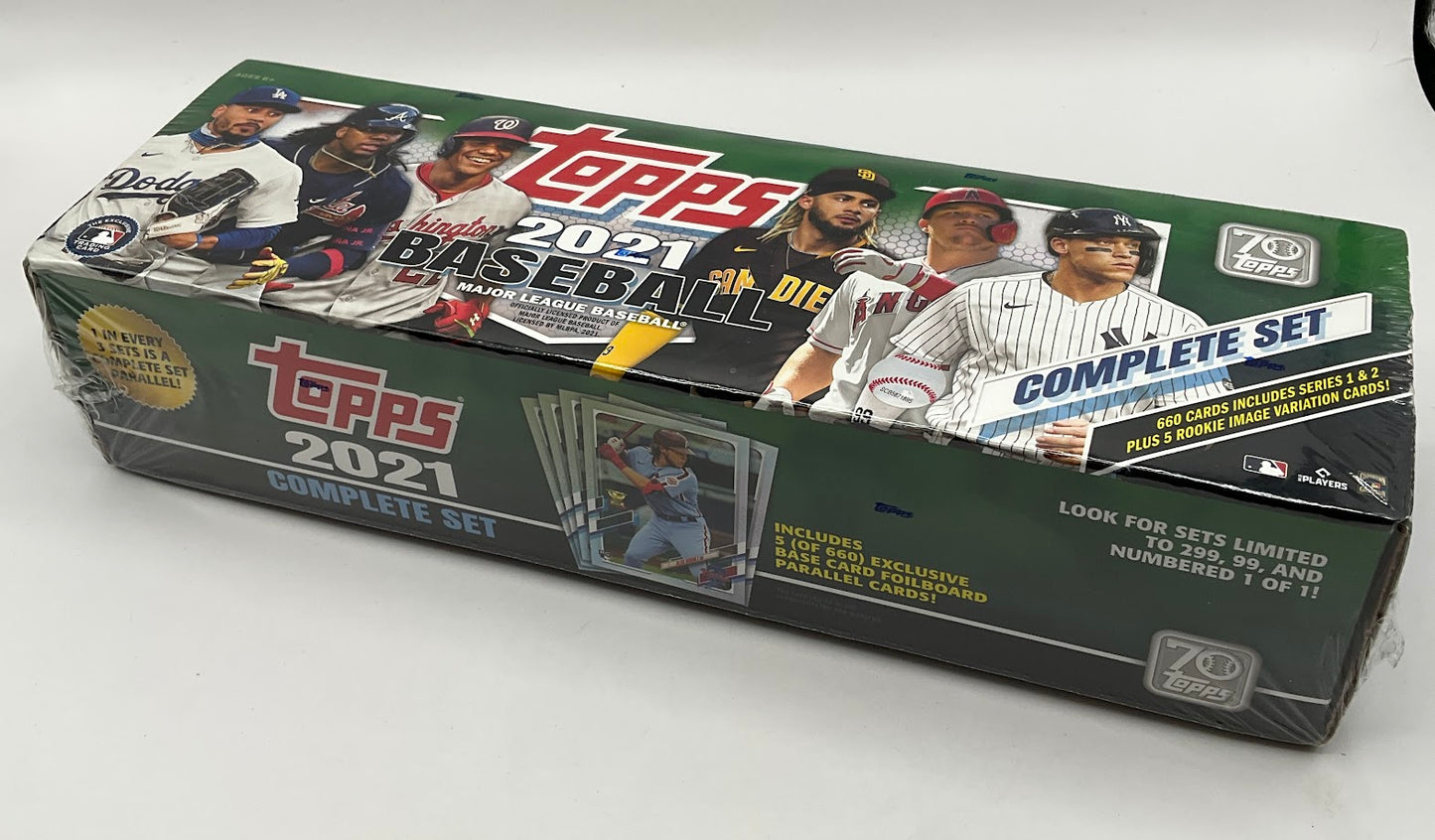 2021 Topps Baseball Factory Set - Retail (Green) - Collector Store LLC
