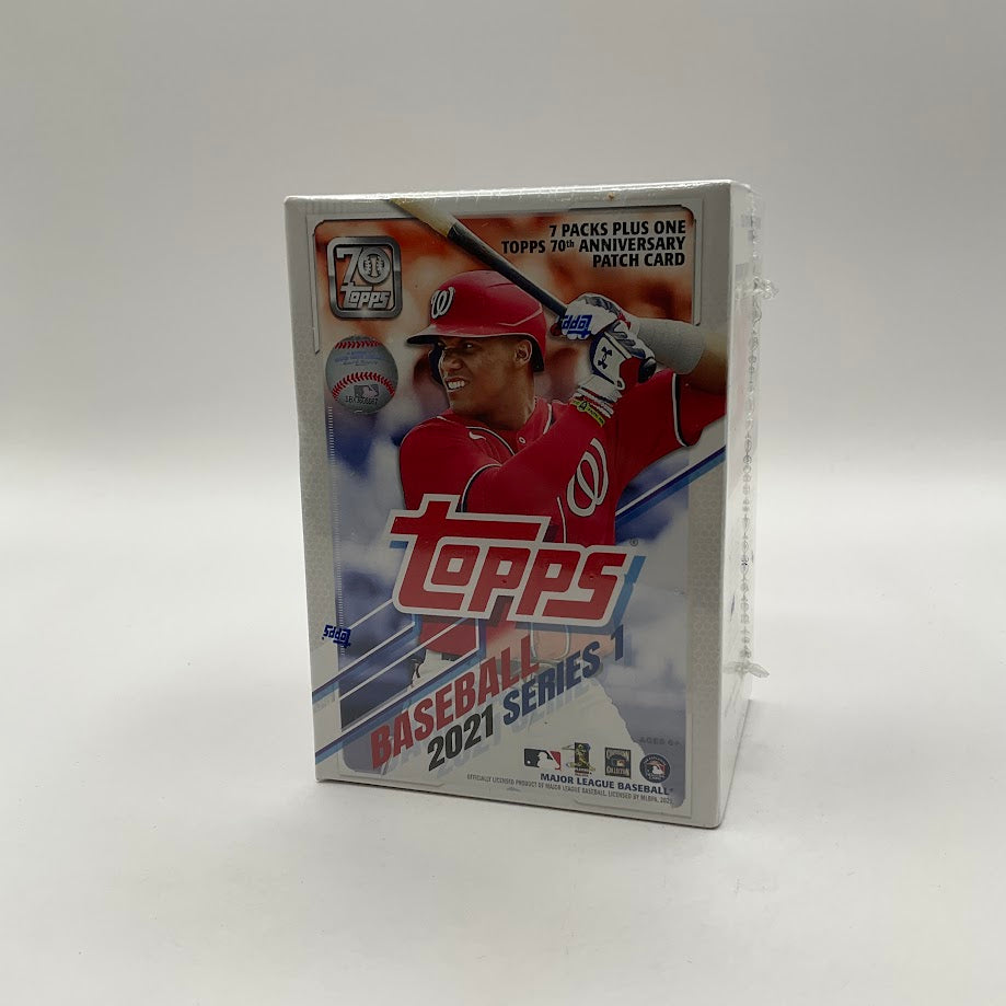 2021 Topps Series 1 Baseball Blaster Box (70th Anniversary) - Collector Store LLC