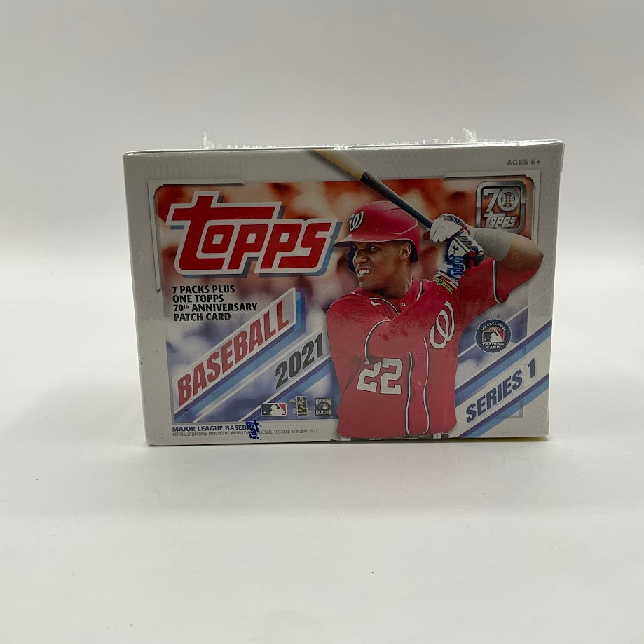 2021 Topps Series 1 Baseball Blaster Box (70th Anniversary) - Collector Store LLC