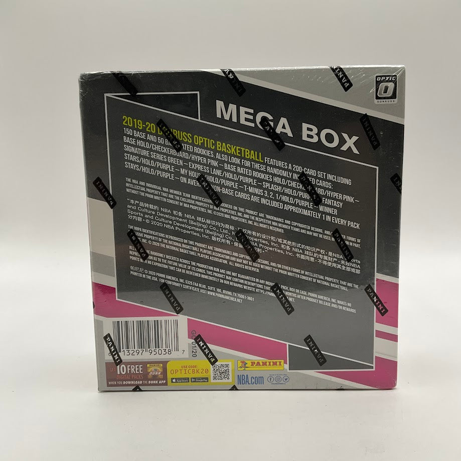 2019-20 Panini Donruss Optic Basketball Mega Box