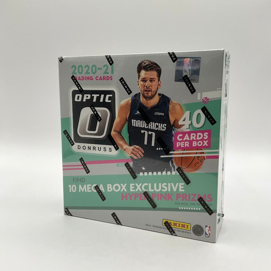 2020-21 Panini Donruss Optic Basketball Mega Box (Hyper Pink Parallels) - Collector Store LLC