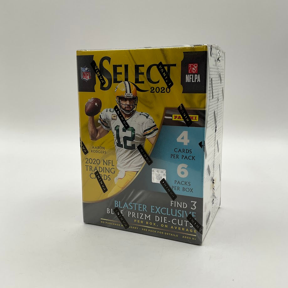 2020 Panini Select Football Blaster Box (Blue Prizms) - Collector Store LLC