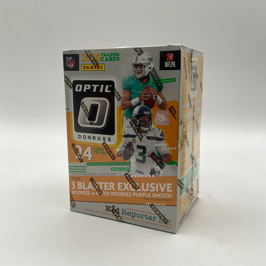 2020 Panini Donruss Optic Football Blaster Box (Purple Shock Parallels) - Collector Store LLC