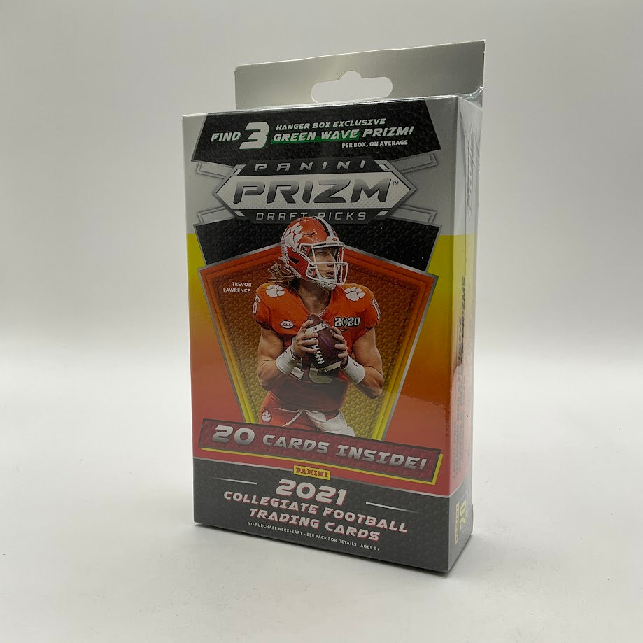 2021 Panini Prizm Draft Picks Football Hanger (Green Wave) - Collector Store LLC