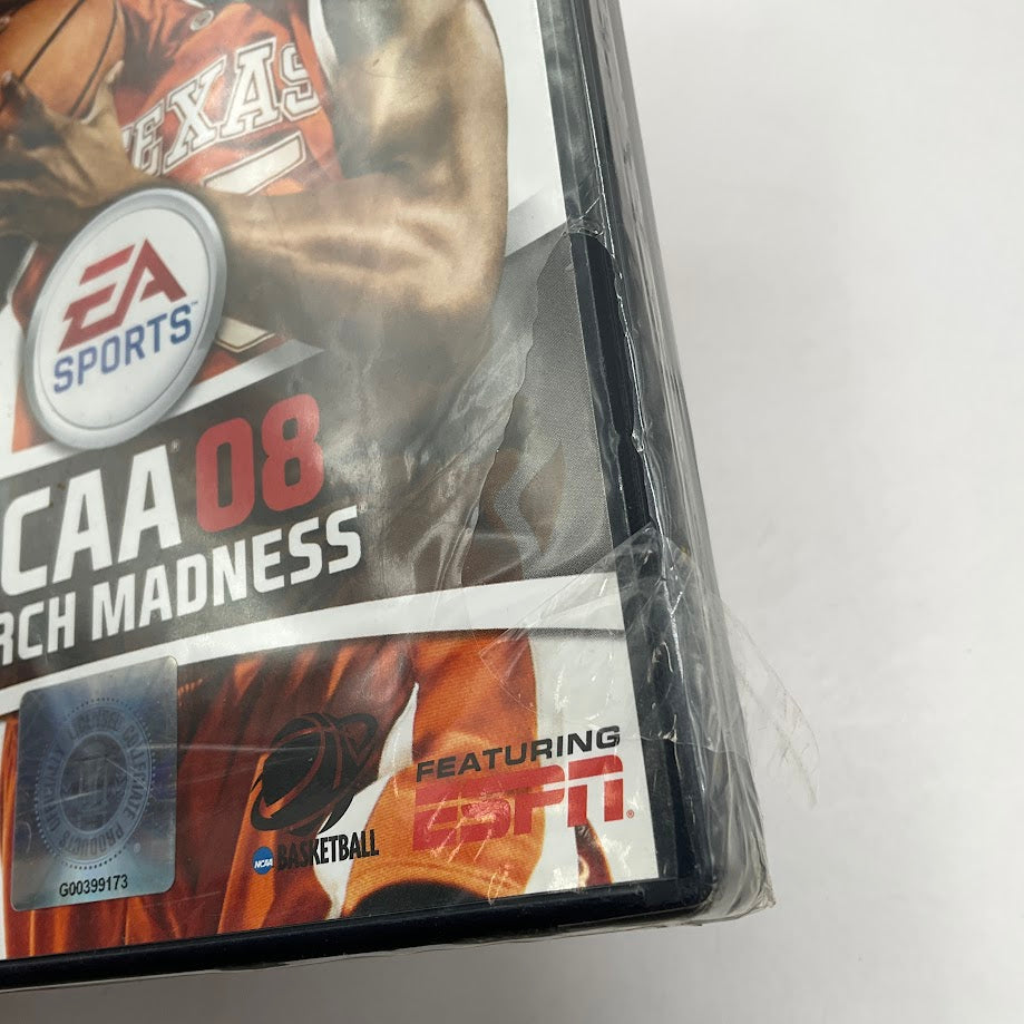 NCAA March Madness 08 Playstation 2 Sealed