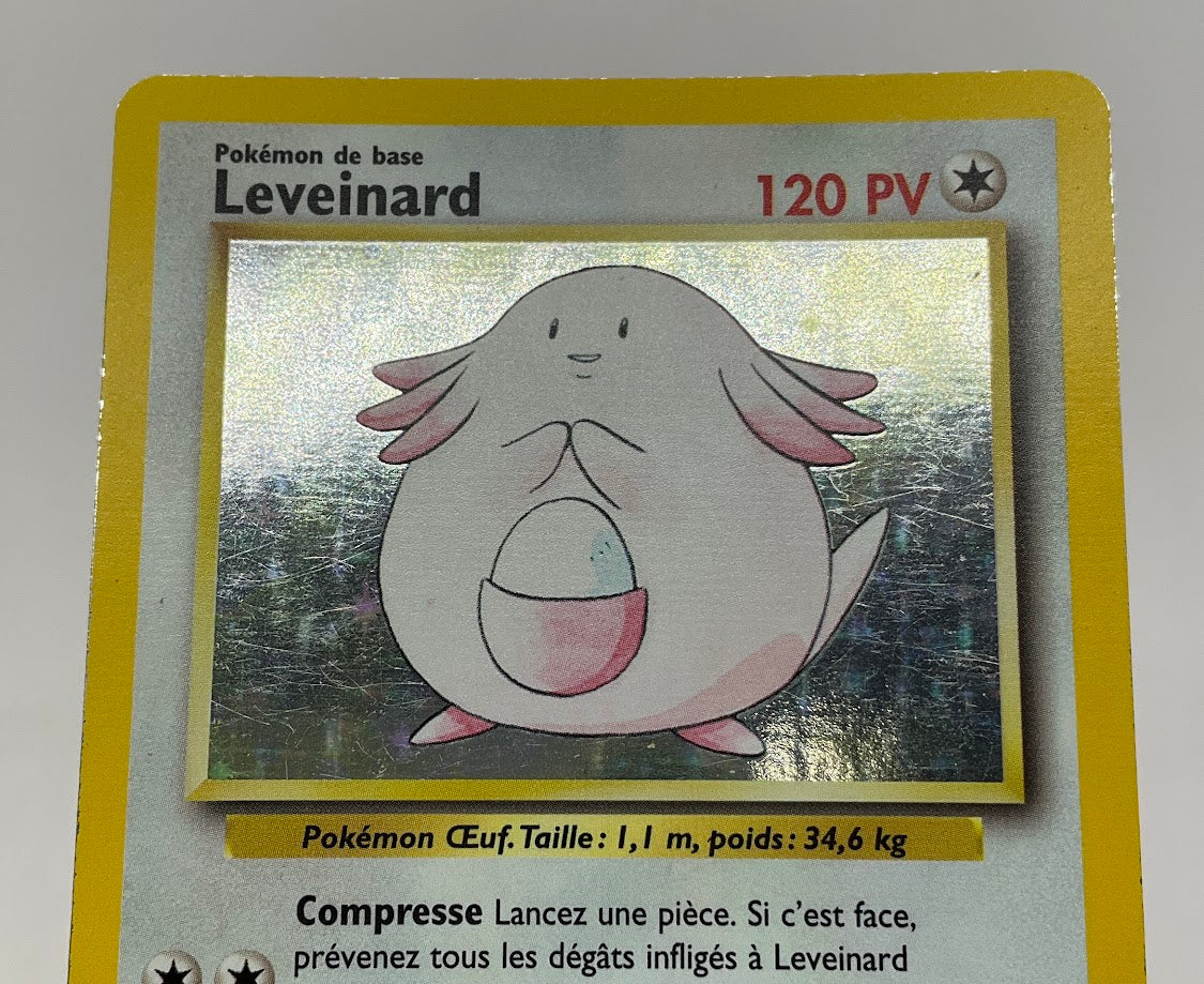 Chansey Pokemon Base Set Holo French #3 MP - Collector Store LLC