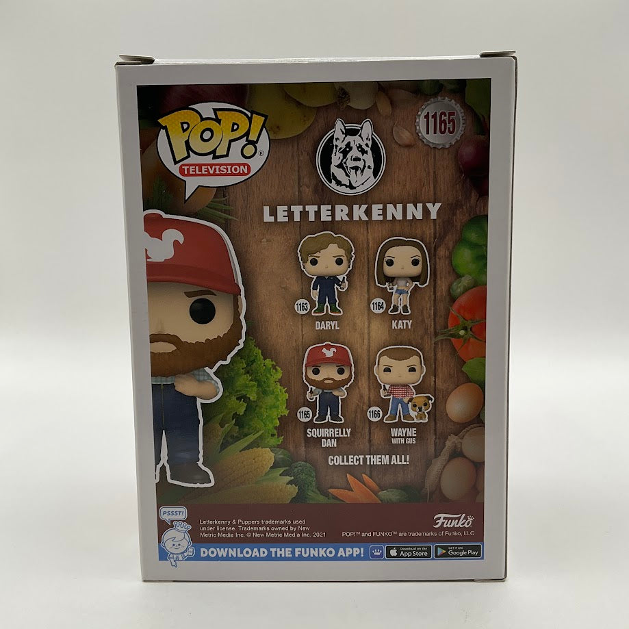 Squirrelly Dan Funko Pop! Letterkenny #1165 - Collector Store LLC