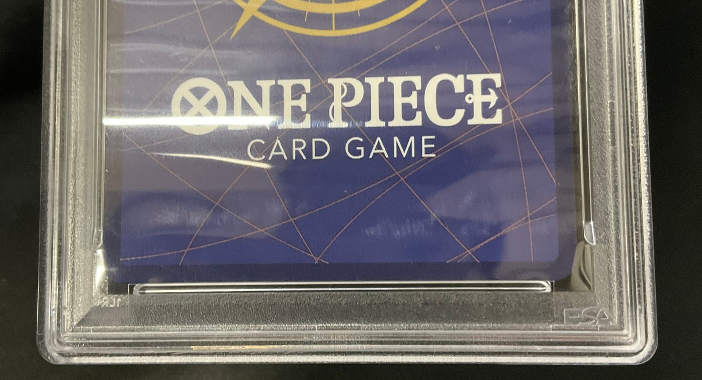 Nami One Piece Card Game Premium Booster The Best Manga Alternate Art #016 PSA 9