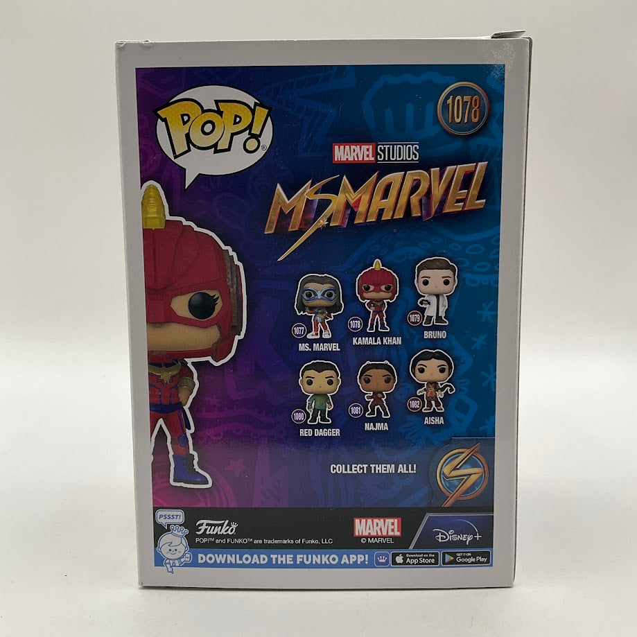 Kamala Khan Funko Pop! Ms. Marvel #1078 - Collector Store LLC