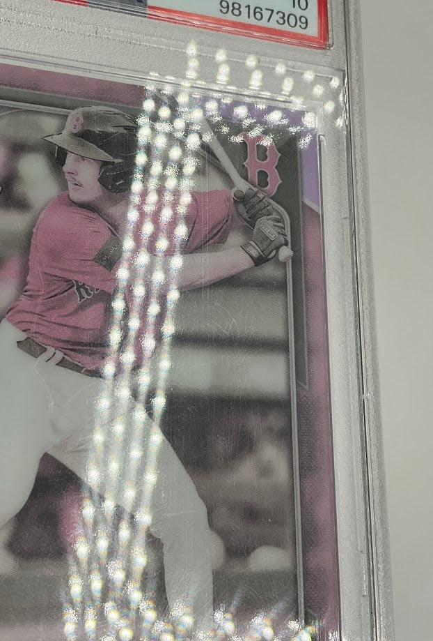 Kyle Teel 2024 Bowman Chrome Prospects Pearl Refractor #BCP-48 PSA 10
