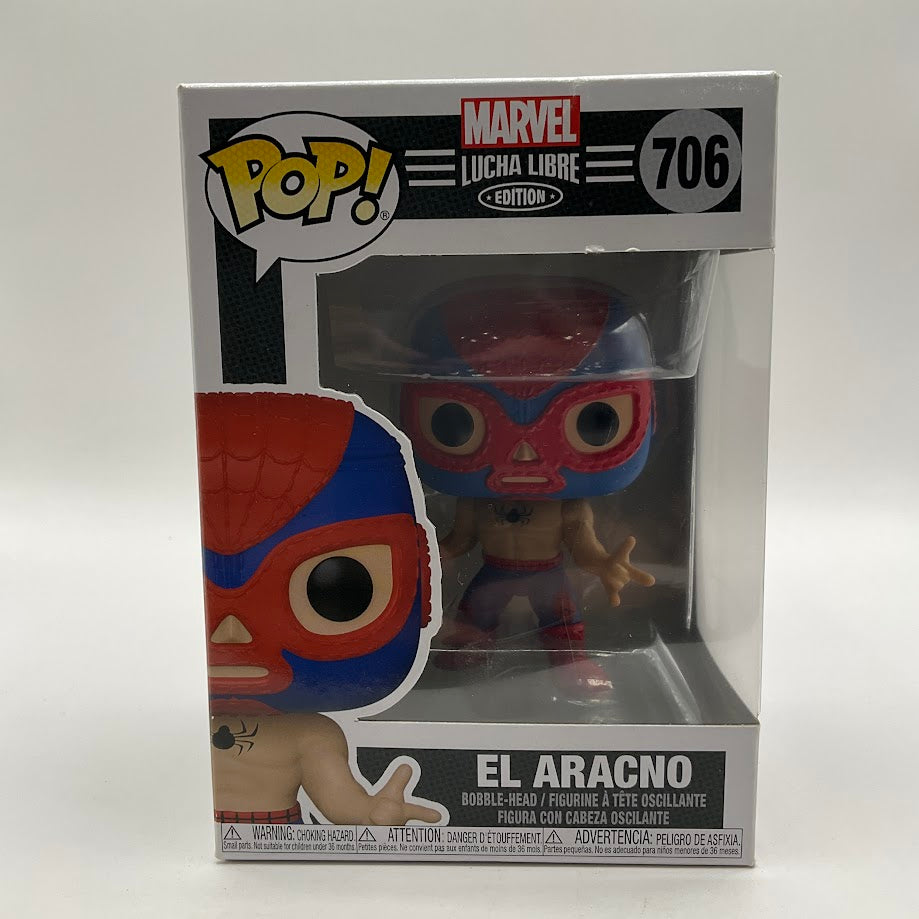 El Aracno Funko Pop! Marvel Lucha Libre Edition #706 - Collector Store LLC