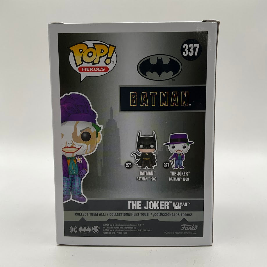 The Joker Batman 1989 Funko Pop! DC Heroes #337 Chase Limited Edition - Collector Store LLC
