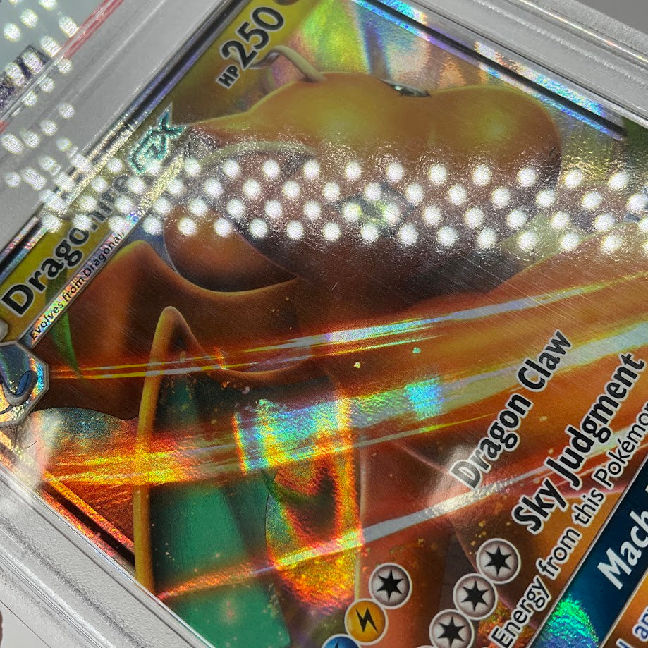Dragonite GX Pokemon Unified Minds #152 PSA 9